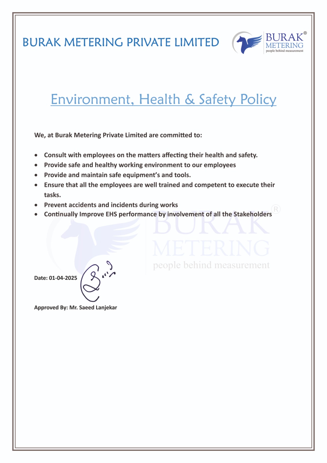 Environmental Policy