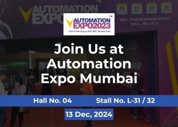 Burak at Automation Expo Aug 2023 BEC Mumbai