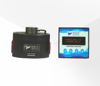 Oval Gear Flow Meter with Remote Display