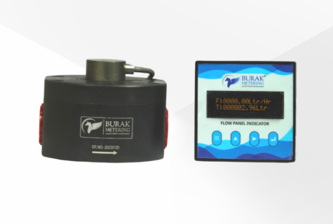 Oval gear flow meter BG-2000-V
