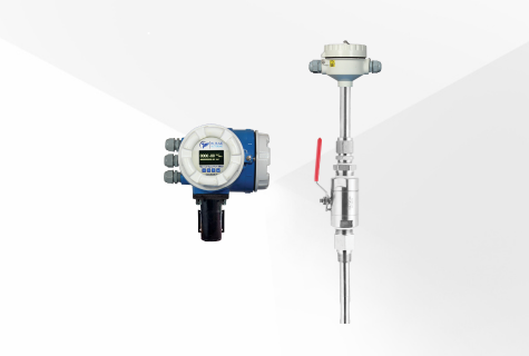 front image of insertion thermal Mass flow meter BT-3010-XR