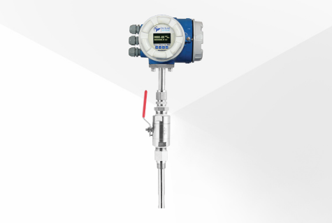 front image of insertion thermal Mass flow meter BT-3010-X