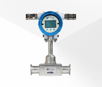 Vortex flow meter for DM water application