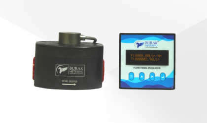 Oval gear flow meter