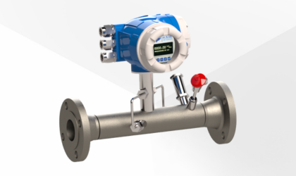 Ultrasonic gas flow meter