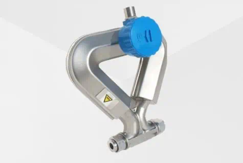 front image of coriolis mass flow meter bc-7200 cng