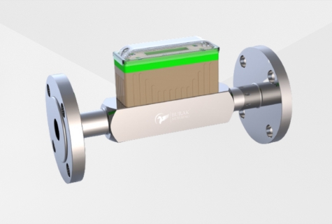 front image of inline thermal Mass flow meter BY-200-g