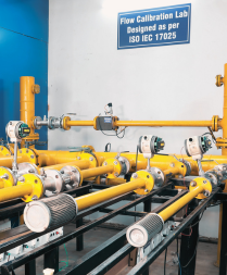 Air and gas flow meter calibration services