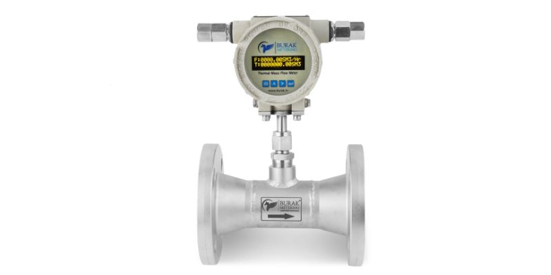 thermal mass flow meter